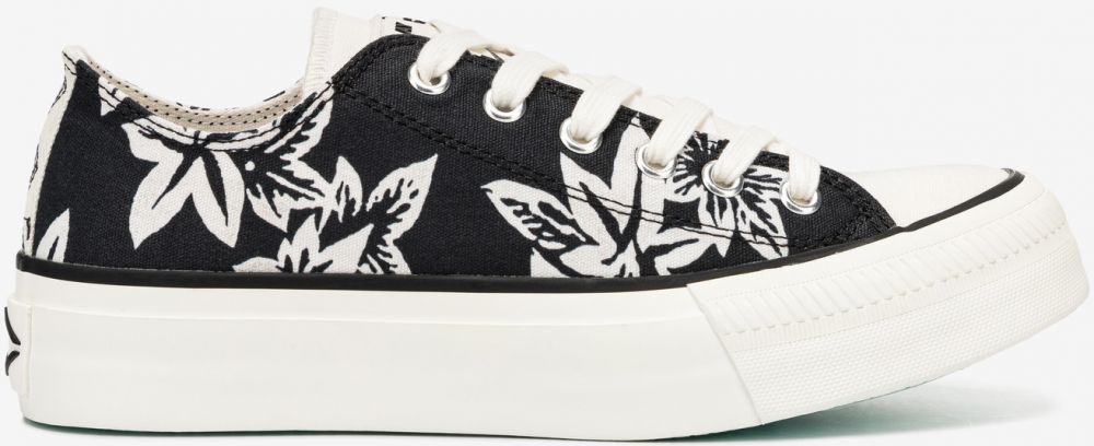 Tenisky, espadrilky pre mužov Replay - čierna, biela