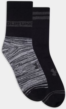 Ponožky Under Armour UA Essential Hi Lo 2Pk-BLK