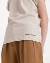 Tričká s krátkym rukávom pre ženy Replay - béžová galéria