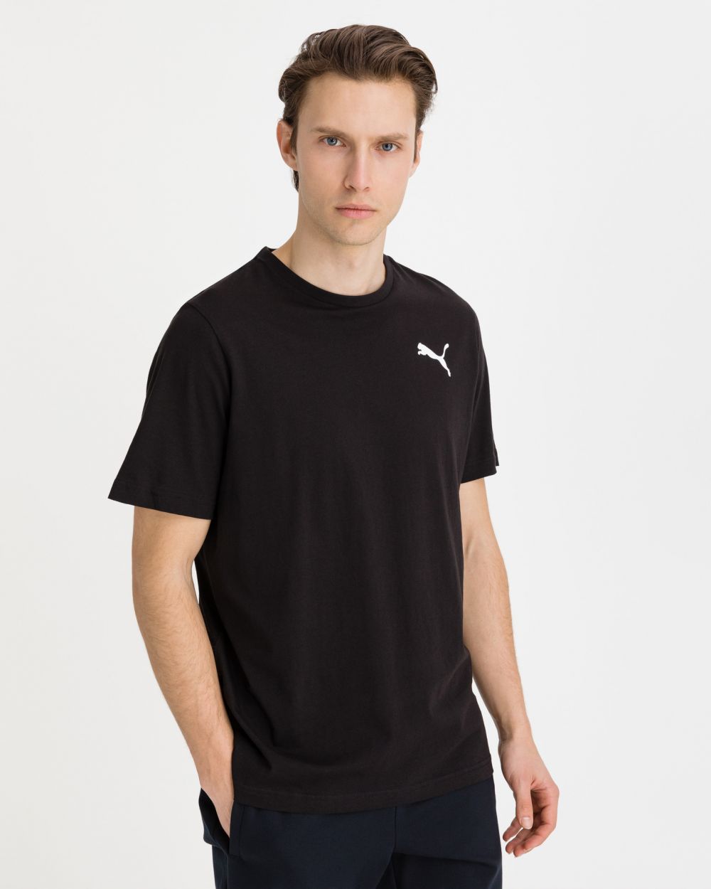 Tričká s krátkym rukávom pre ženy Puma - čierna