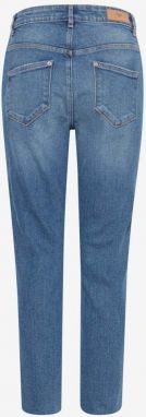 Modré dámske skrátené skinny fit džínsy ICHI galéria