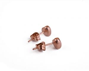 Vuch ružové náušnice Rose Gold Sparkle galéria
