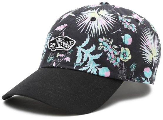 Vans COURT SIDE PRINTED Califas BLACK bejzbalová šiltovka - čierna
