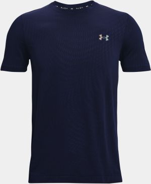 Tričko Under Armour Rush Seamless Illusion SS tmavo modrá