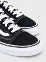 Čierno-biele tenisky so semišovými detailmi VANS Old Skool galéria