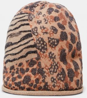 Desigual hnedé dámska čiapka Patch Gorro galéria