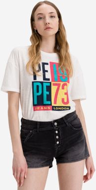 Pepe Jeans Dita Tričko Biela