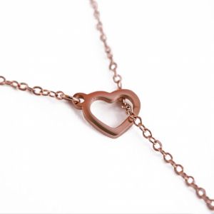 Vuch bronzové náhrdelník Sweet heart Rose gold galéria