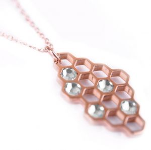 Vuch náhrdelník Bee Rose Gold galéria