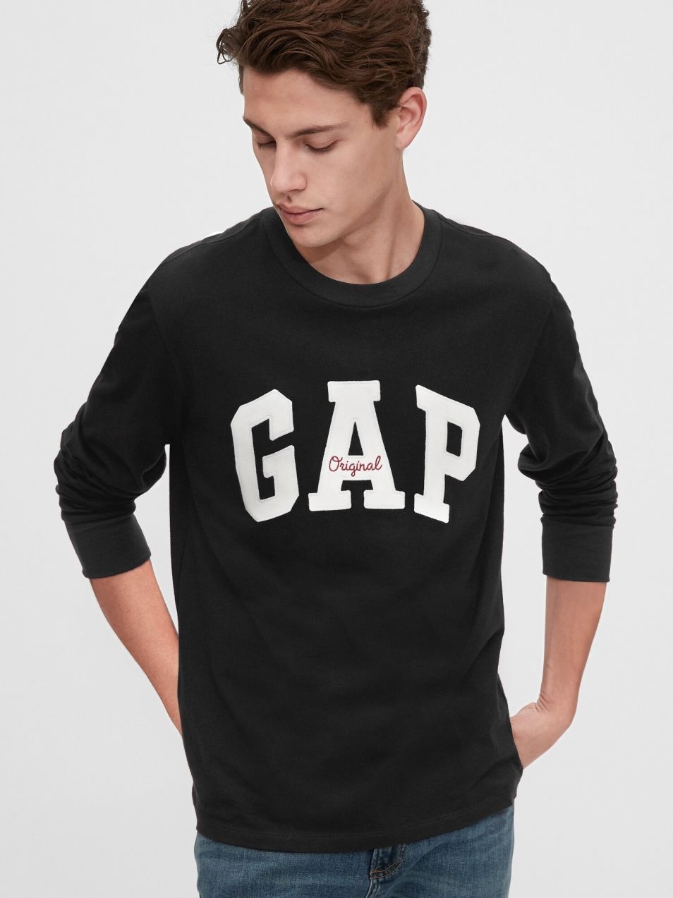 GAP čierne pánske tričko