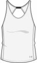 Tielko Under Armour UA Fly By Tank-WHT galéria