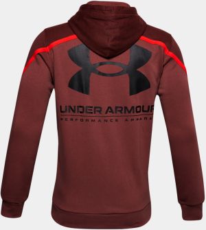 Under Armour Rival Fleece AMP Mikina Červená galéria