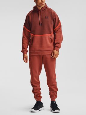 Under Armour Rival Fleece AMP Mikina Červená galéria