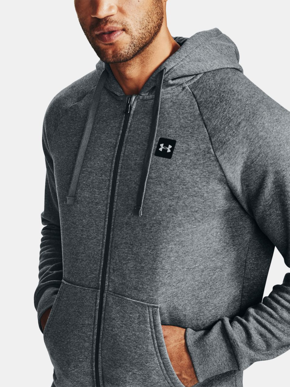 Under Armour Rival Fleece Mikina Šedá