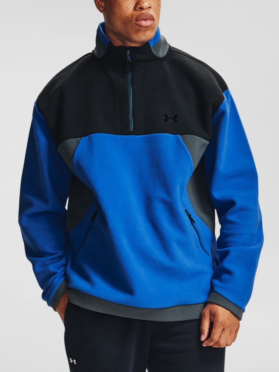 Under Armour Recover Mikina Modrá
