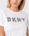 Tričká s krátkym rukávom pre ženy DKNY - biela galéria