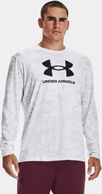Tričko Under Armour ABC CAMO LS- biela