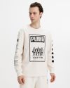 Puma béžové pánske tričko Black Fives galéria
