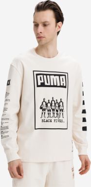 Puma béžové pánske tričko Black Fives