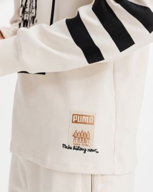 Puma béžové pánske tričko Black Fives galéria