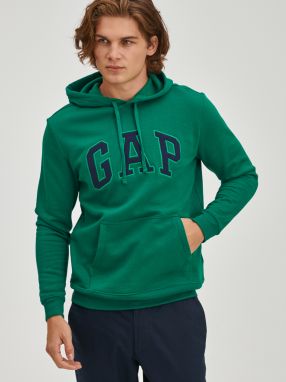Zelená pánska mikina s logom GAP heritage