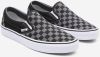 Šedo-čierne pánske kockované slip on tenisky VANS Classic galéria