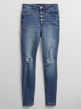 GAP modré skinny fit džínsy galéria