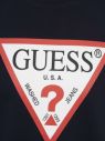Mikiny bez kapuce pre mužov Guess - tmavomodrá galéria