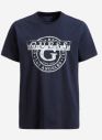 Tričká s krátkym rukávom pre mužov Guess - tmavomodrá galéria