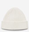 Krémová dámska rebrovaná vlnená čiapka Tommy Hilfiger Signature Fresh Beanie galéria