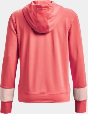Mikina Under Armour Rival Terry CB FZ Hoodie - oranžová galéria