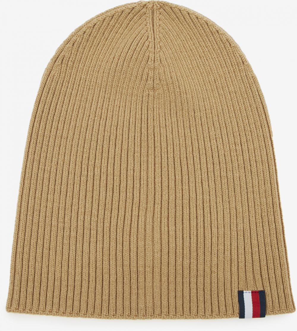 Čiapky, šály, rukavice pre mužov Tommy Hilfiger - svetlohnedá