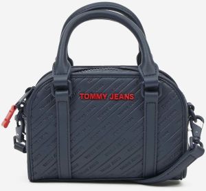 Červená a modrá dámska crossbody kabelka Tommy Hilfiger