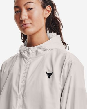 Ľahké bundy pre ženy Under Armour - biela galéria