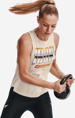 Tielka pre ženy Under Armour - béžová galéria