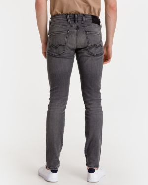 Slim fit pre mužov Replay - sivá galéria