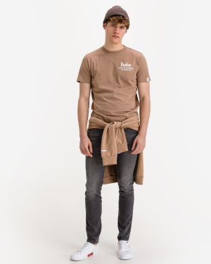 Slim fit pre mužov Replay - sivá galéria