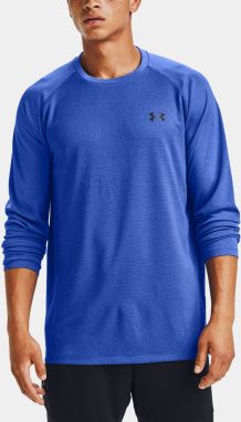 Modré tričko Under Armour Textured LS