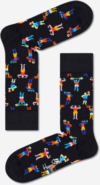 pre mužov Happy Socks - modrá, čierna, červená, žltá, biela galéria