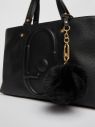 Čierna dámska malá kabelka s ozdobnými detailmi Liu Jo galéria