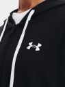 Mikina Under Armour Rival Terry CB FZ Hoodie - čierna galéria