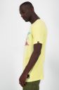 Žlté pánske tričko s potlačou Alife and Kickin galéria
