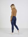 Tmavomodré skinny fit džínsy Pepe Jeans Lola Zip galéria