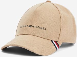 Šiltovky pre mužov Tommy Hilfiger - svetlohnedá