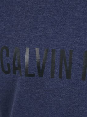 Calvin Klein modré pánske tričko S/S Crew Neck galéria