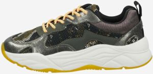 Tmavozelené dámske vzorované tenisky Scotch & Soda Celest Sneaker Green Multi
