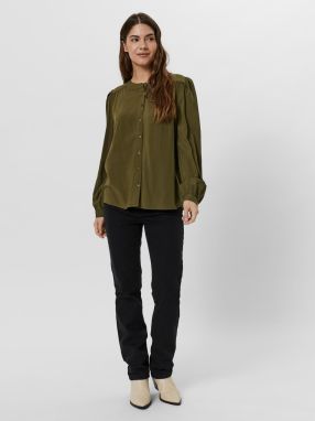 Vero Moda khaki blúzka Nads galéria
