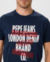 Pepe Jeans Curtis Tričko Modrá galéria