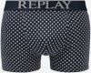 Boxerky Style 7 Cuff Logo&Print 2Pcs Box - Dark Blue/Light Grey Replay galéria