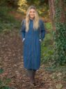 Šaty na denné nosenie pre ženy Brakeburn - modrá galéria
